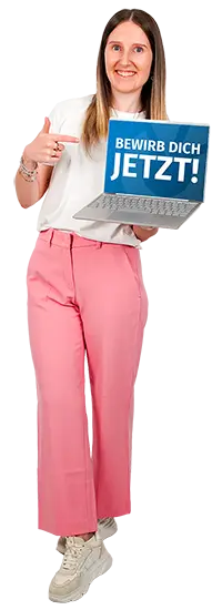 Jessica Pudelko: Jetzt bewerben